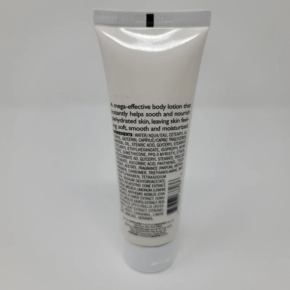 Peter Thomas Roth Mega Rich Body Lotion Vitamins C E & B5 2.7 fl oz Travel Size‎